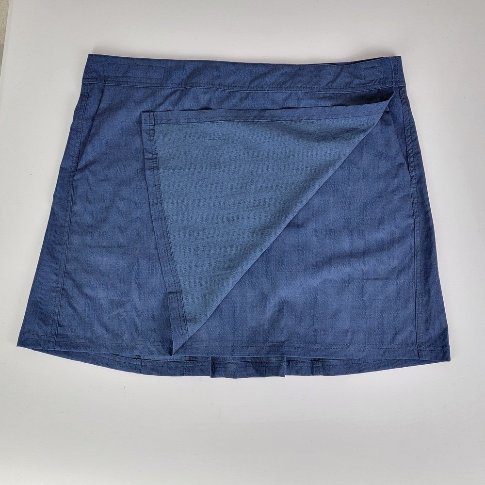 RipSkirt Hawaii Wrap Skirt XXL Length 2 Navy Blue Athletic Travel Skort NWT - Picture 4 of 12